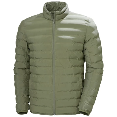 Pánské Zateplené Bundy Helly Hansen Mono Materiál Zelene | IRSTJ-7698