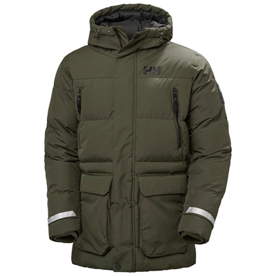 Pánské Zimní Bundy Helly Hansen Reine Puffy Šedé | CEVHA-5270