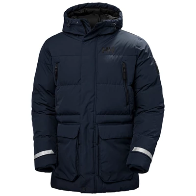 Pánské Zimní Bundy Helly Hansen Reine Puffy Tmavě Blankyt | NABYM-7510